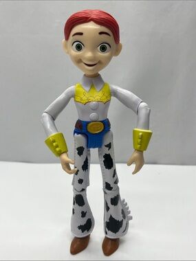 Toy Story Jesse Cowgirl Doll in White and Yellow Outfit - Kids Toy